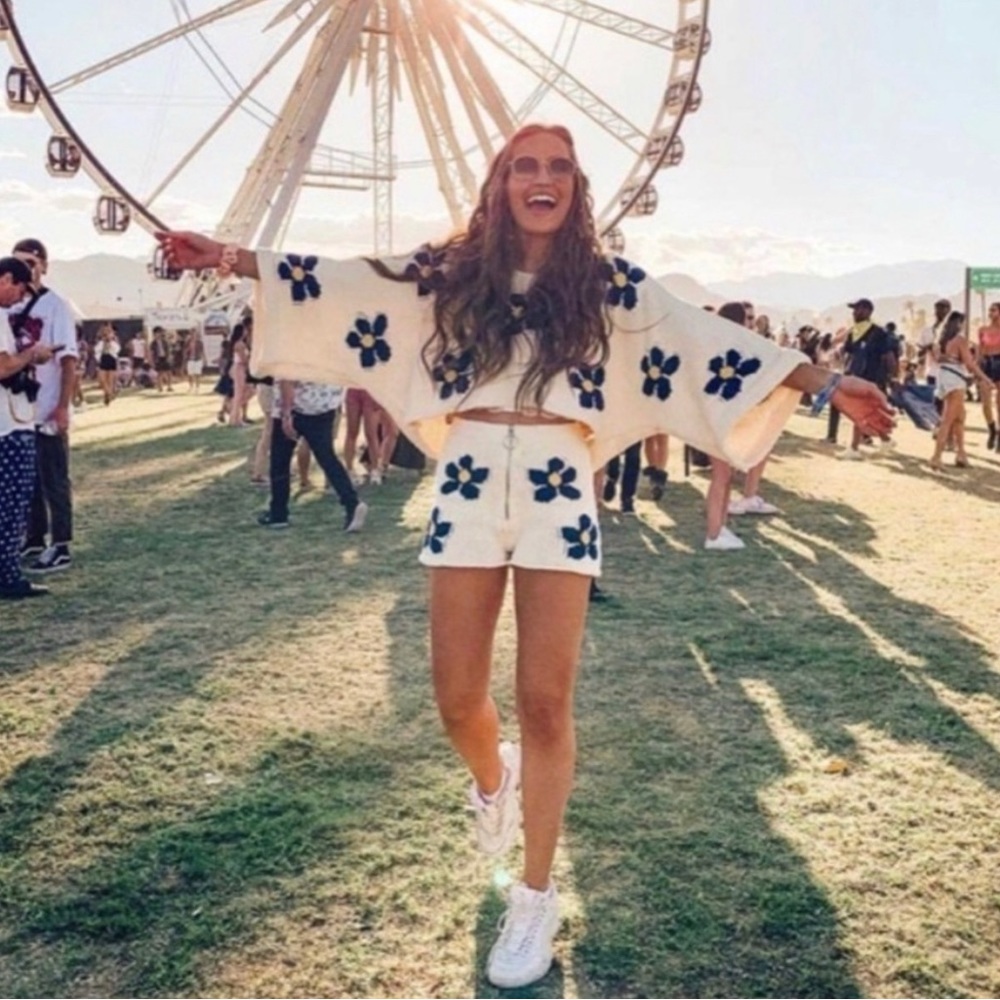 Free People Bali Daisy Jane Set (Top Only) - Sz. L 🌸☀️🌸
